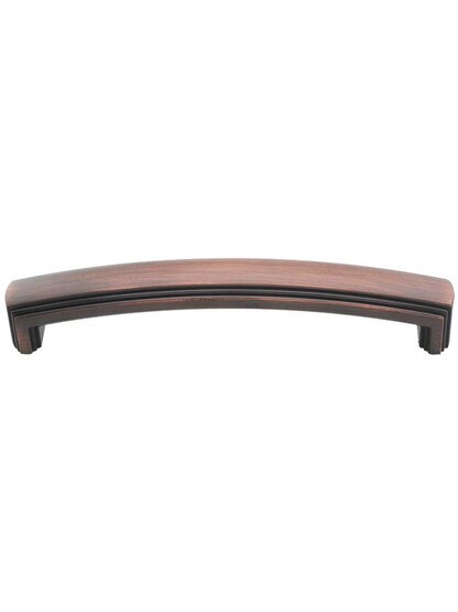 Delgado Cabinet Pull - 5 inch Center-to-Center in Brushed Oil Rubbed Bronze.